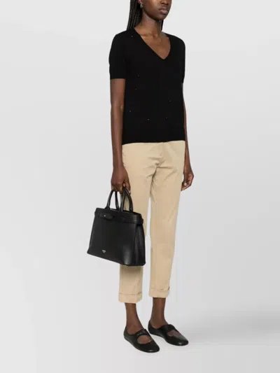 Lancel Medium Carryall Detachable Strap In Black