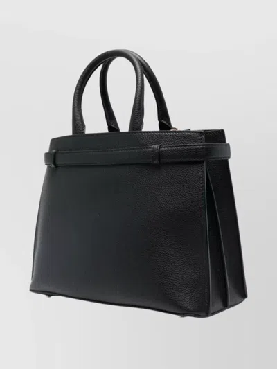 Lancel Medium Carryall Detachable Strap In Black