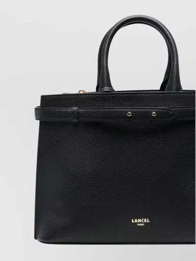 Lancel Medium Carryall Detachable Strap In Black