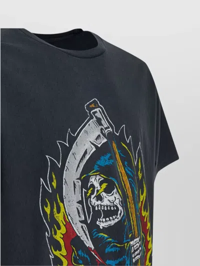 Gallery Dept. Mens Vintage Black Big Reaper Graphic Cotton-jersey T-shirt Xl In Black