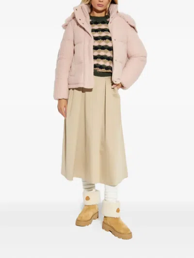 PLEATED MIDI A-LINE SKIRT