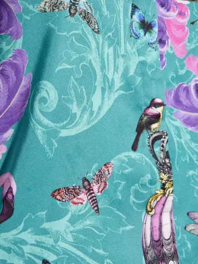 Versace Jeans Couture Paisley-print Shirt In Multi