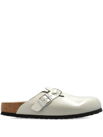 Birkenstock Buckle Strap Mules In Multi