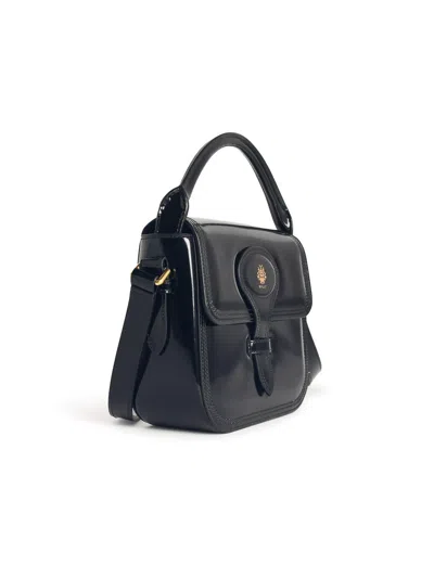 Bally Mini Bag With Top Handle And Strap In Black