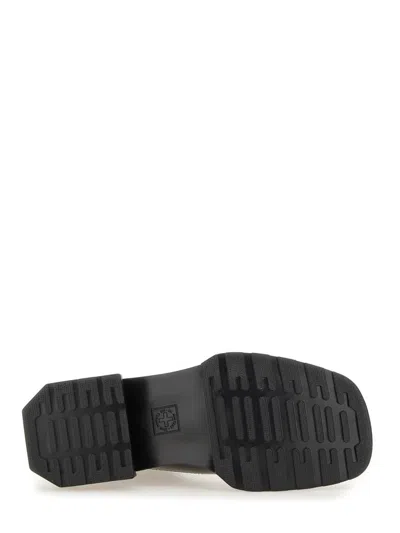 Dr. Martens Chunky Heel Glossy Finish Chelsea Boots In Black