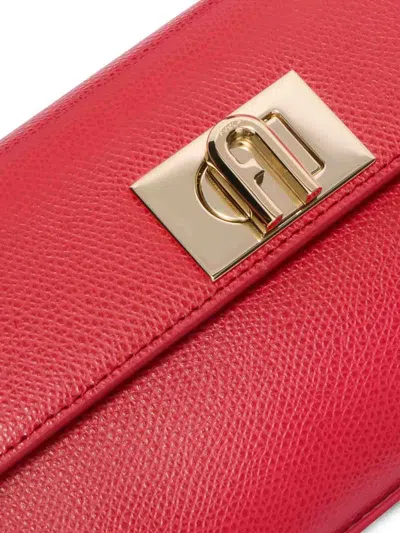 Furla 1927 Mini Shoulder Bag In Red