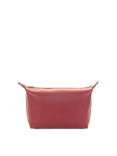 Furla Mini Cherry Cloud Shoulder Bag In Red