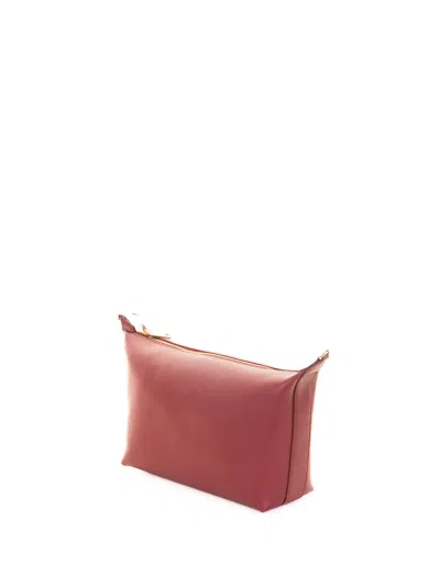 Furla Mini Cherry Cloud Shoulder Bag In Red