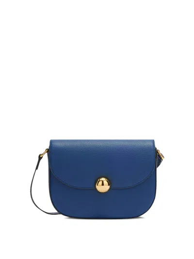 Furla Small Moonlight Shoulder Bag In Blue