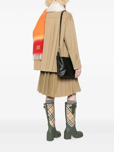 Furla Rectangular Black Handbag With Adjustable Strap In Black