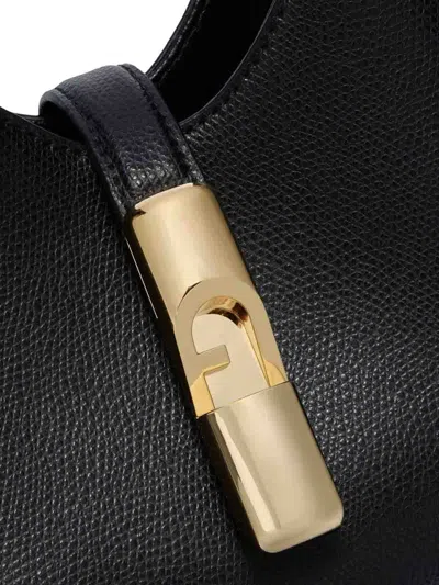 Furla Small Goccia Shoulder Bag In Black