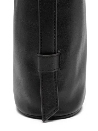 Furla Rectangular Black Handbag With Adjustable Strap In Black