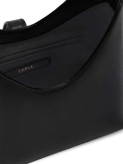 Furla Small Goccia Shoulder Bag In Black