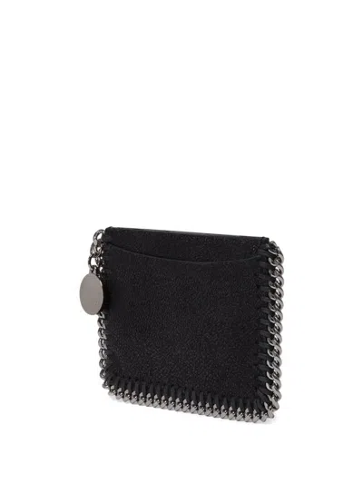 Stella Mccartney Wallets Blacks And Greys In Black