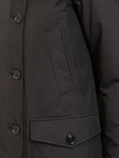 Woolrich Coats Blacks And Greys In Black