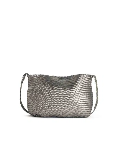 Dragon Diffusion Santa Marta  Leather Bag In Gray