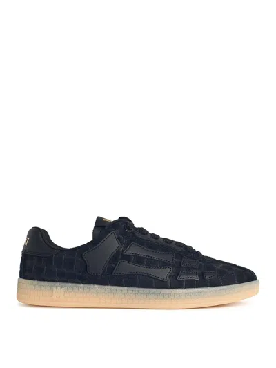 Amiri Crocodile Pattern Low-top Sneakers In Multi