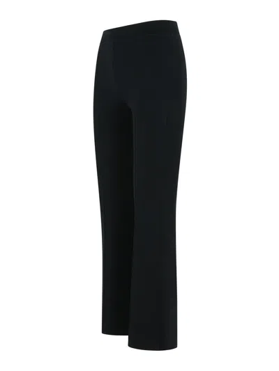 Simkhai Ashlon Black Rayon Blend Pants In Black