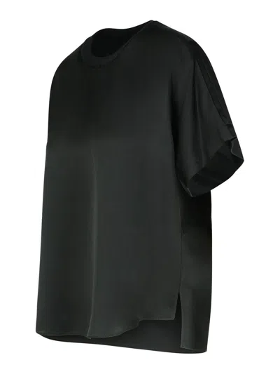 Simkhai Addy Black Acetate Blend T-shirt In Multi