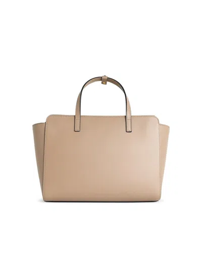 Hidesins Flap  Leather Bag In Sand