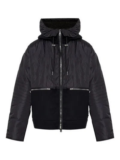 Add Quited-pattern Ped Jacket In Animal Print