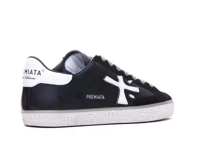 Premiata Steven Sneakers In Black