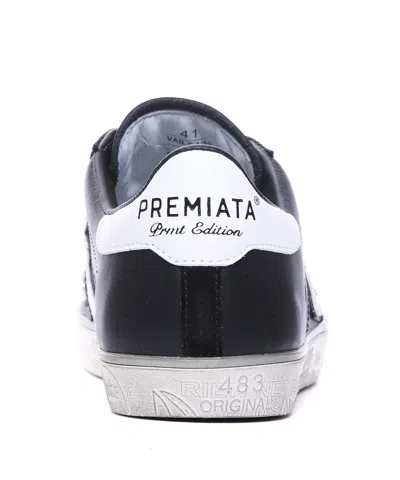 Premiata Steven Sneakers In Black