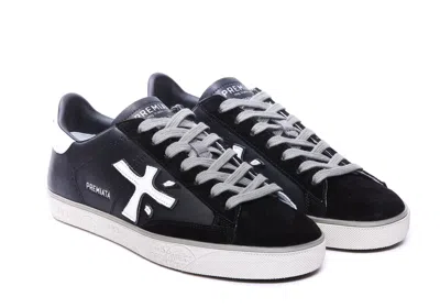 Premiata Steven Sneakers In Black