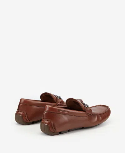 Kenneth Cole Theme Bit Driver In Brown