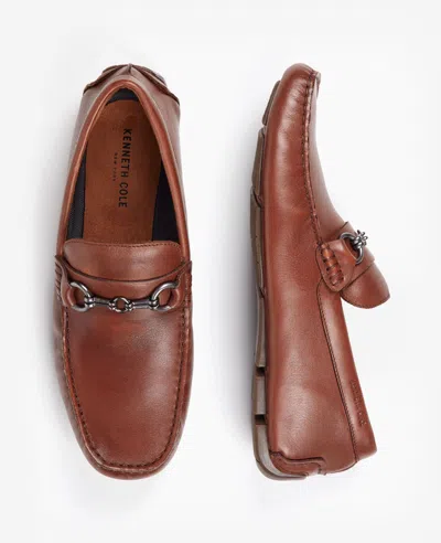 Kenneth Cole Theme Bit Driver In Brown