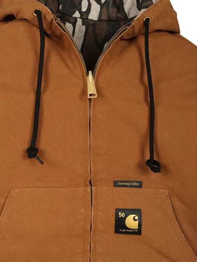 Carhartt 50 Years Anniversary Og Active Jacket Canvas Jackets Beige In Brown
