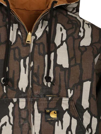 Carhartt 50 Years Anniversary Og Active Jacket Canvas Jackets Beige In Brown