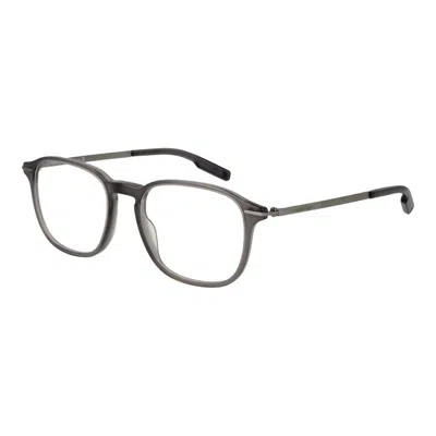 Ermenegildo Zegna Gray Men Optical Frames In Gray