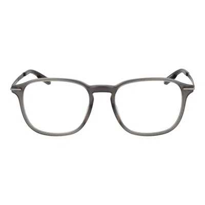 Ermenegildo Zegna Gray Men Optical Frames In Gray