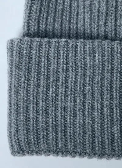 Moncler 8  Palm Angels Men Logo Patch Beanie Hat In Blue