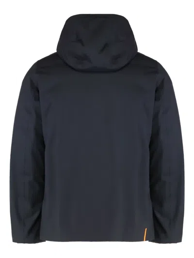 Rrd Terzilio Floating Storm Zipped-hooded Jacket In Blue