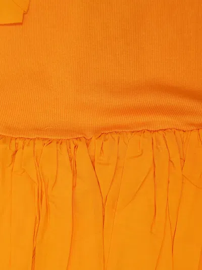 Molo Ruffled Smock-detail Casual Dress In Multi