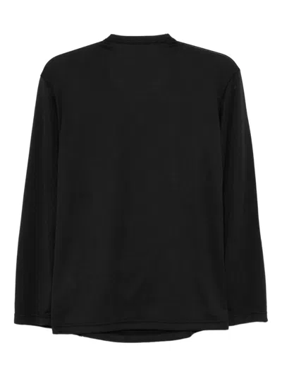 Comme Des Garçons Knot-detail Top In Black