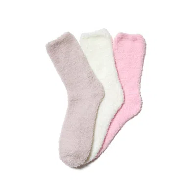 Stems 3 Pack Plush Cozy Socks In Multi