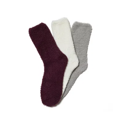 Stems 3 Pack Plush Cozy Socks In Multi