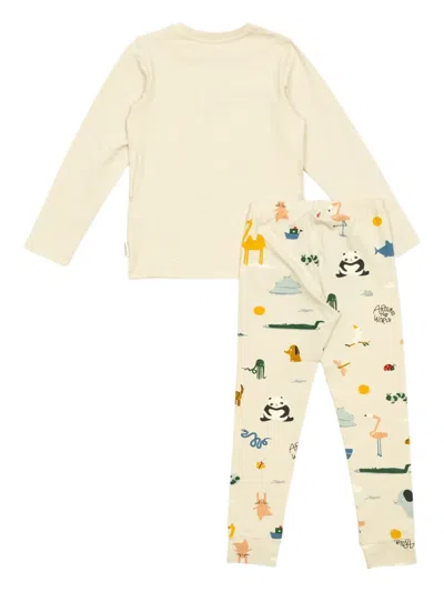 Liewood Wilhelm Animal-print Pyjama (set Of Two) In Multi