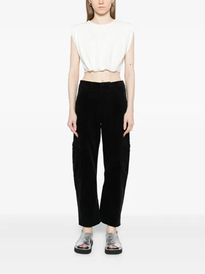 Citizen Of Humanity Marcelle Trousers In Black