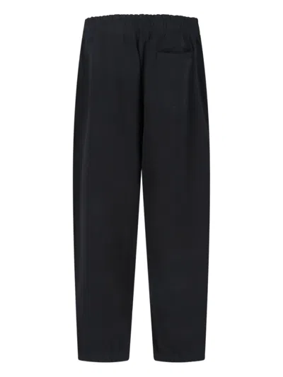 Entire Studios Back-pocket Track Pants In Black