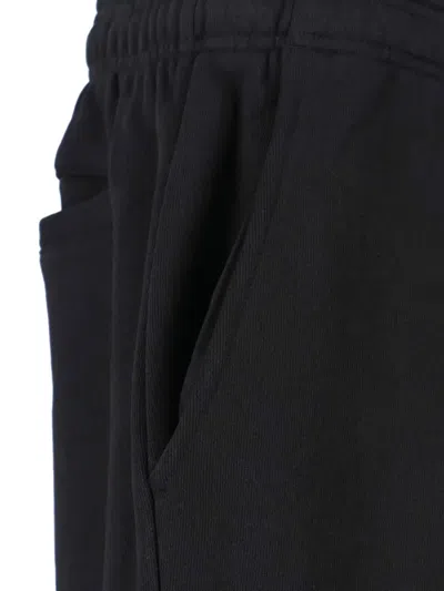 Entire Studios Back-pocket Track Pants In Black