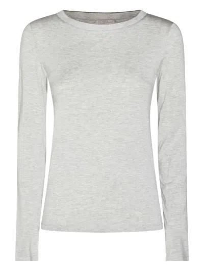 Antonelli Long-sleeve T-shirt In Gray