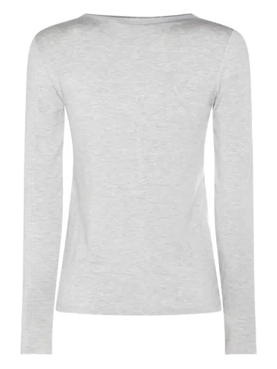Antonelli Long-sleeve T-shirt In Gray
