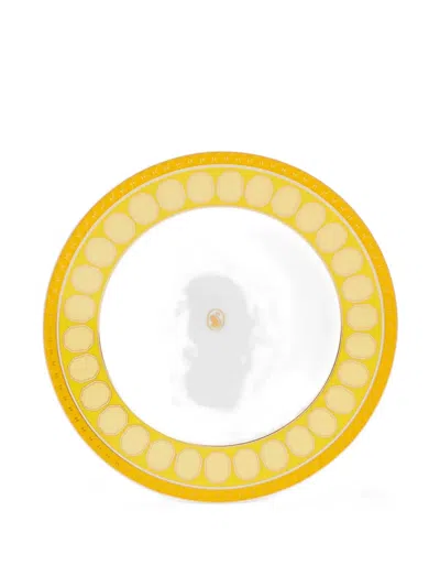 Rosenthal X Swarovski Signum Jonquil Soup Plate (24cm) In Yellow