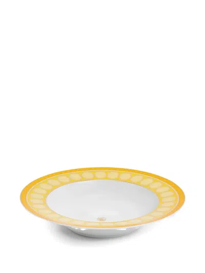 Rosenthal X Swarovski Signum Jonquil Soup Plate (24cm) In Yellow