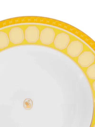 Rosenthal X Swarovski Signum Jonquil Soup Plate (24cm) In Yellow