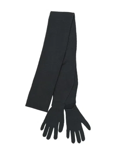 Paloma Wool Glove-detail Scarf In Gray